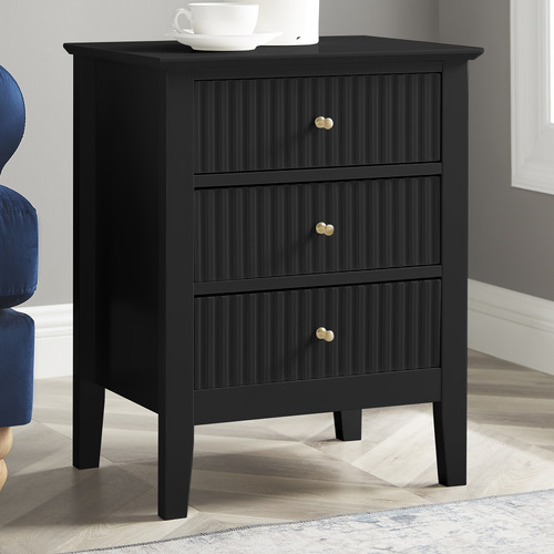 Bedside stool outlet with drawer